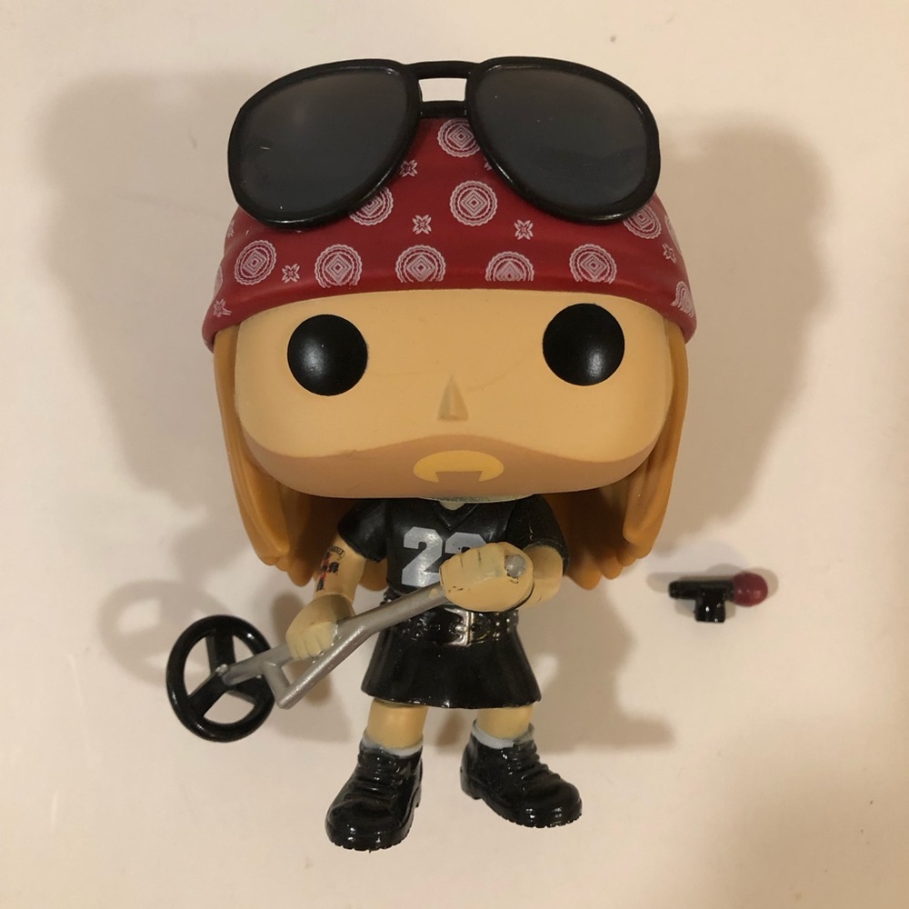 Funko Pop Axl Rose🎤 (Guns n Roses) EUC